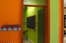 Studio del colore in edifici scolastici