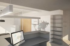 Zona ingresso uffici Apinox s.r.l.