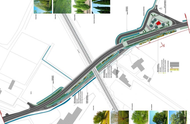 Sovrappasso ferroviario tra Orsago e Cordignano